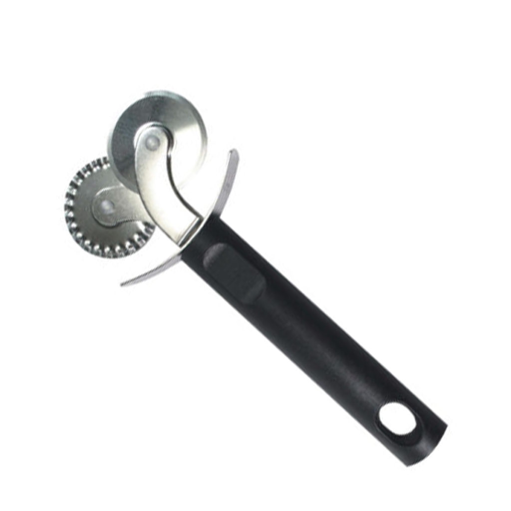 A 2-way dough cutter.