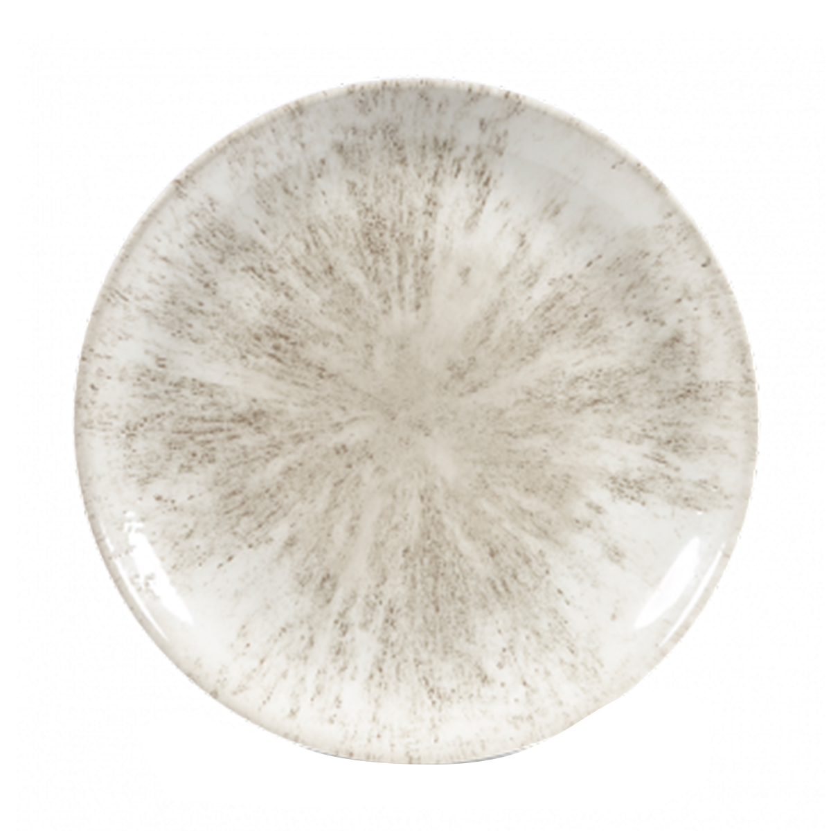 The stone agate grey coupe plate 282mm by Churchill.