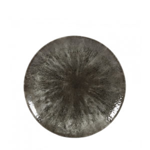 Churchill's Stone quartz black coupe side plate.