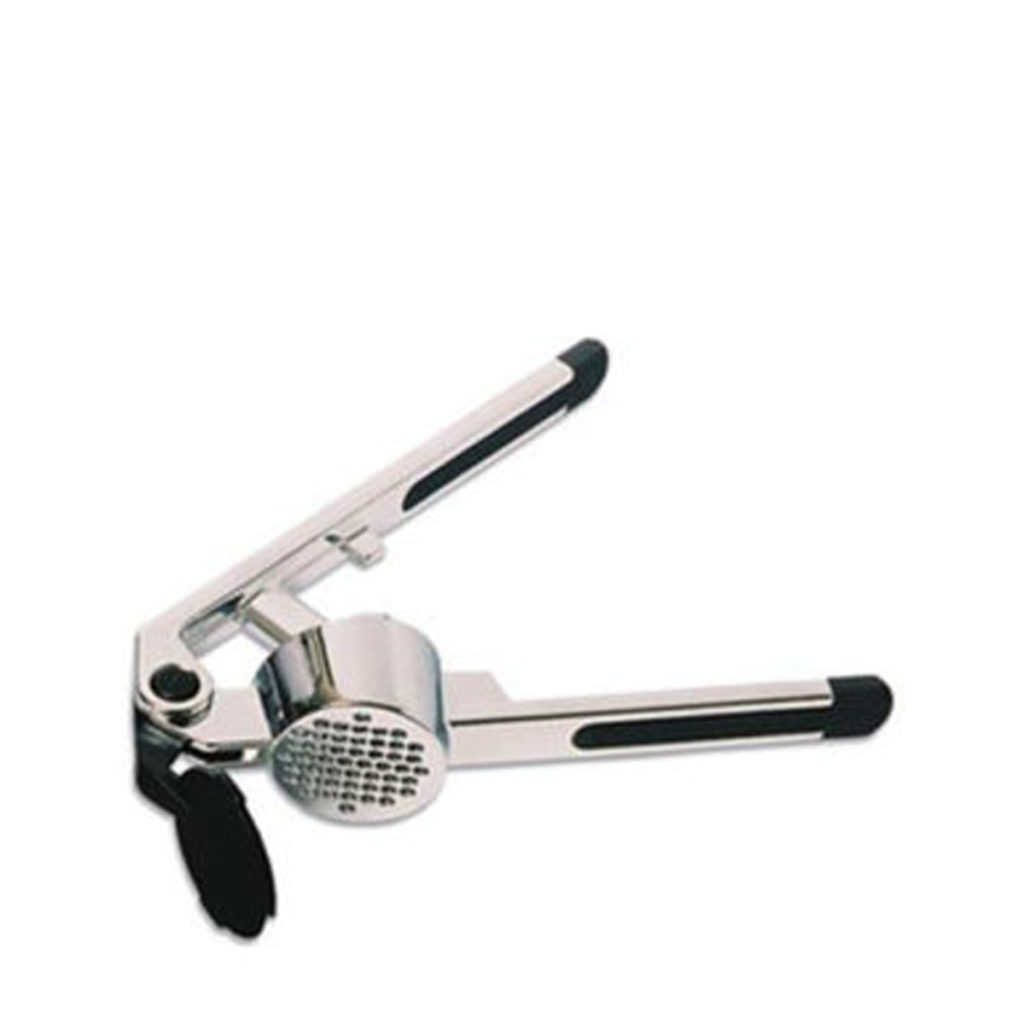 A heavy duty garlic press.