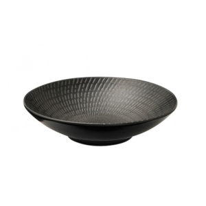 Luzerne’s Urban Black Swirl round bowl 145mm.