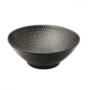 Luzerne’s Black Swirl round v-bowl 155mm.