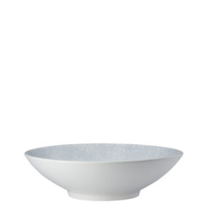 Side view of Luzerne's Web round bowl 100mm.