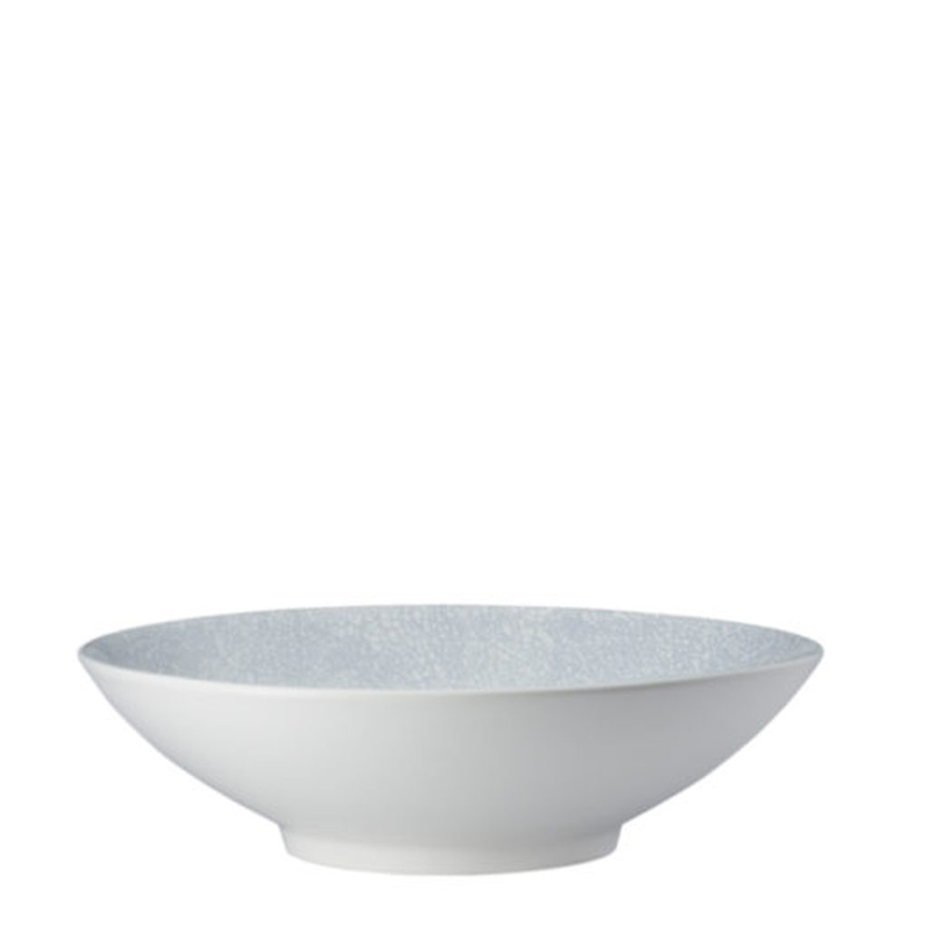 Side view of Luzerne's Web round bowl 155mm.