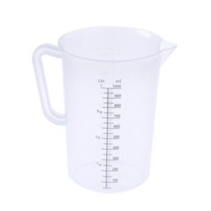 A 1 litre measuring jug.