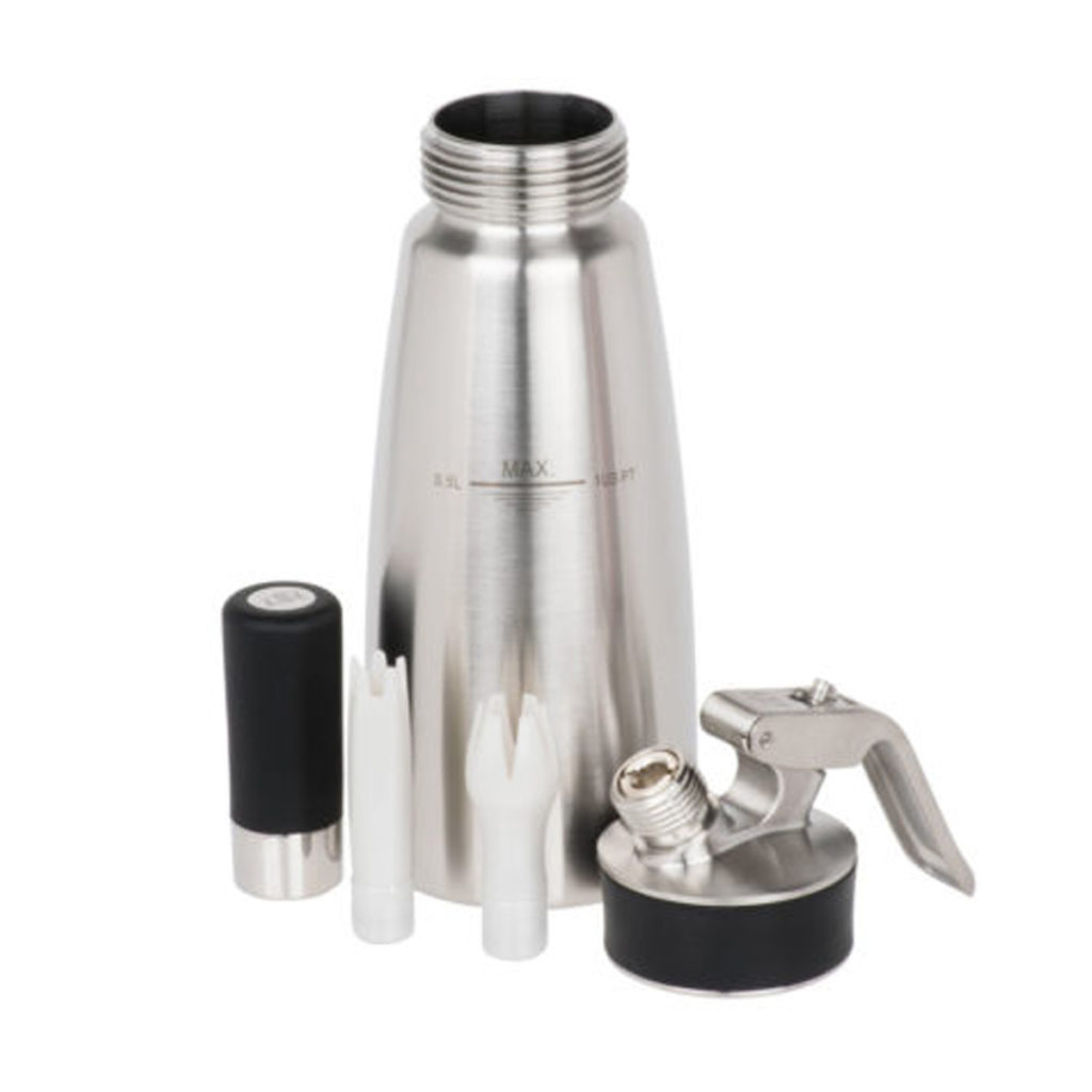 A profi plus cream gun and attachments.