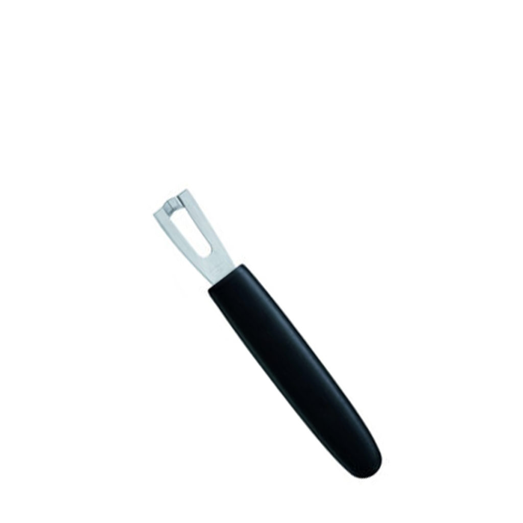 A stainless steel canal knife.