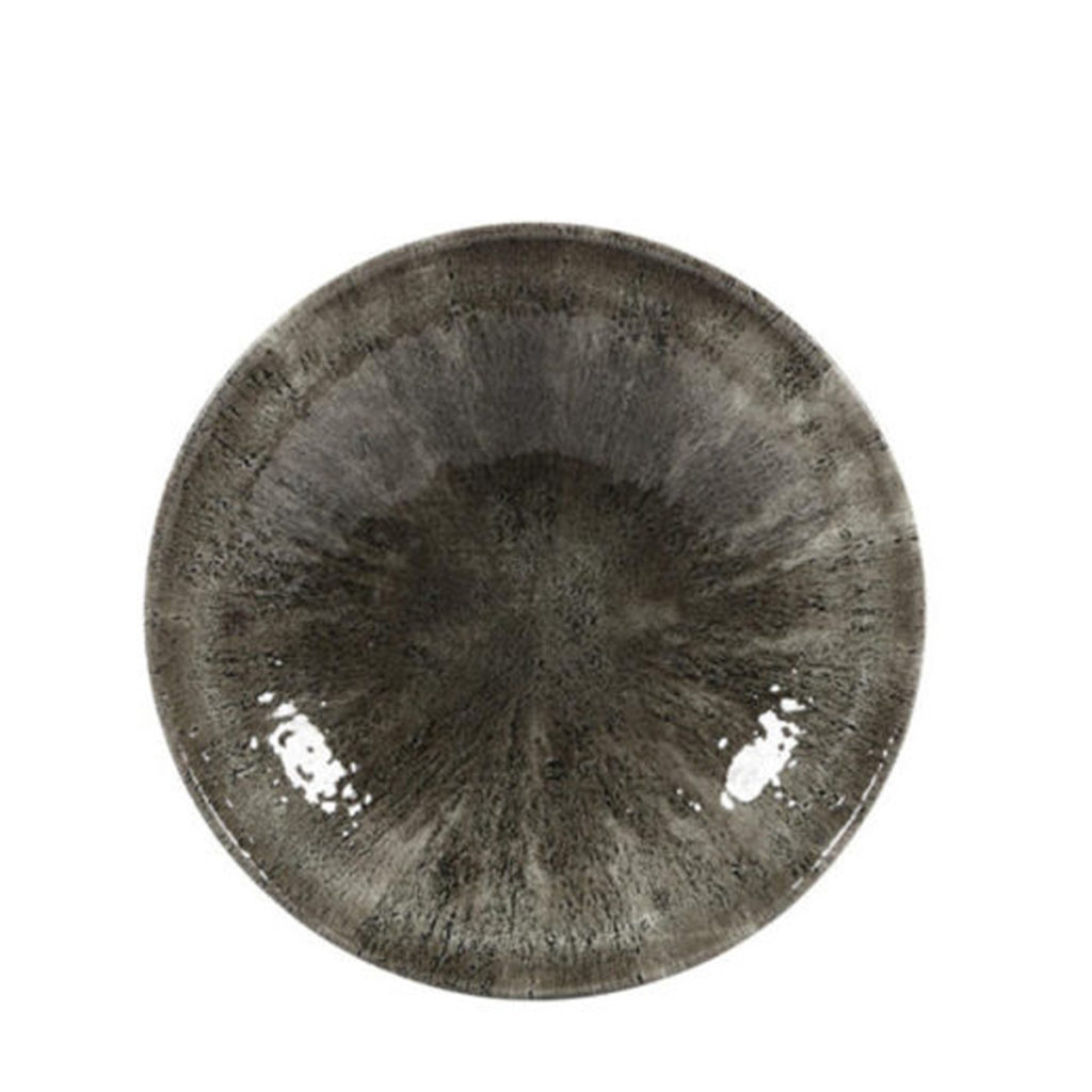 The Stone quartz black coupe plate 217mm by Churchill.
