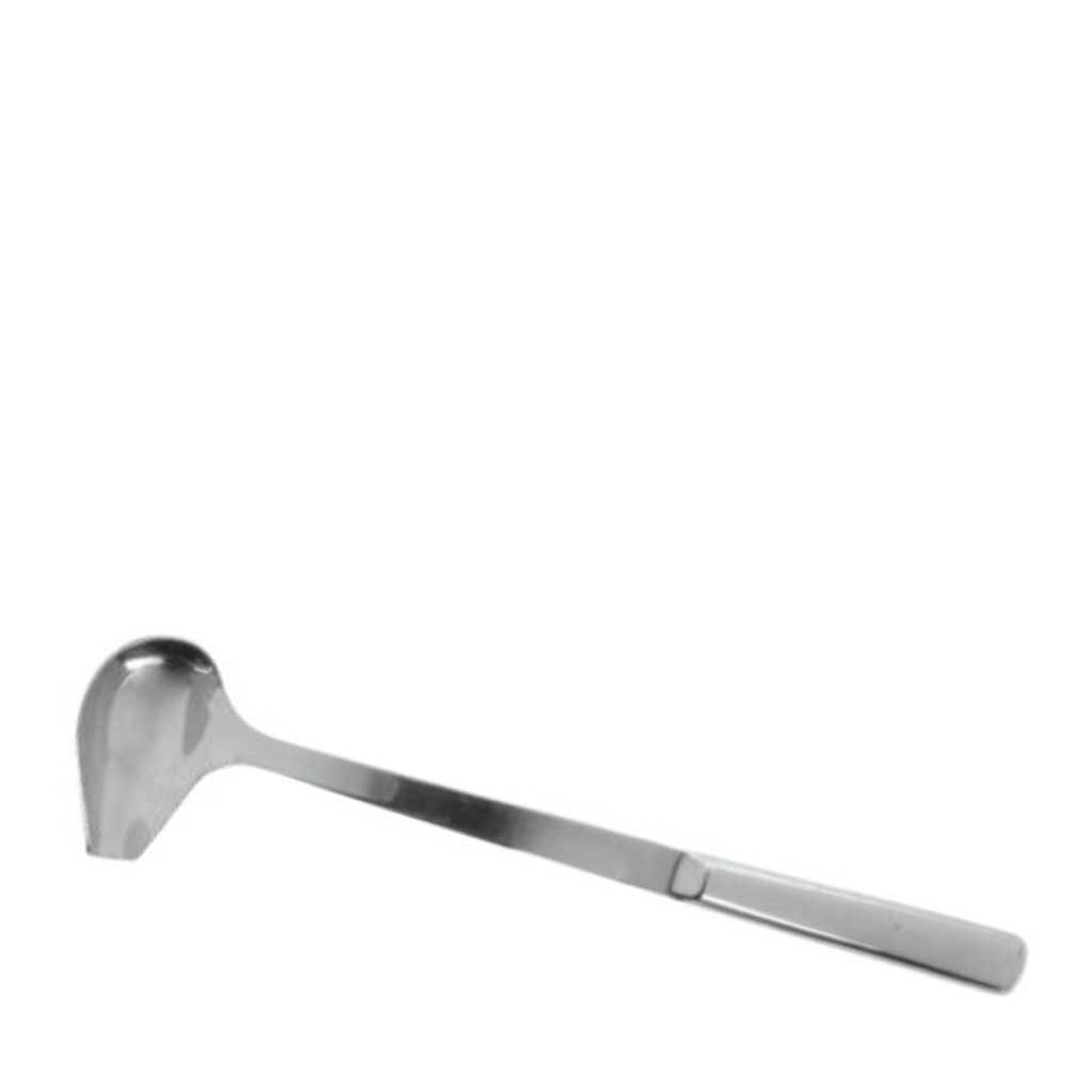 A buffet spout ladle.