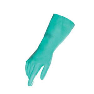 One chemical resistant glove.
