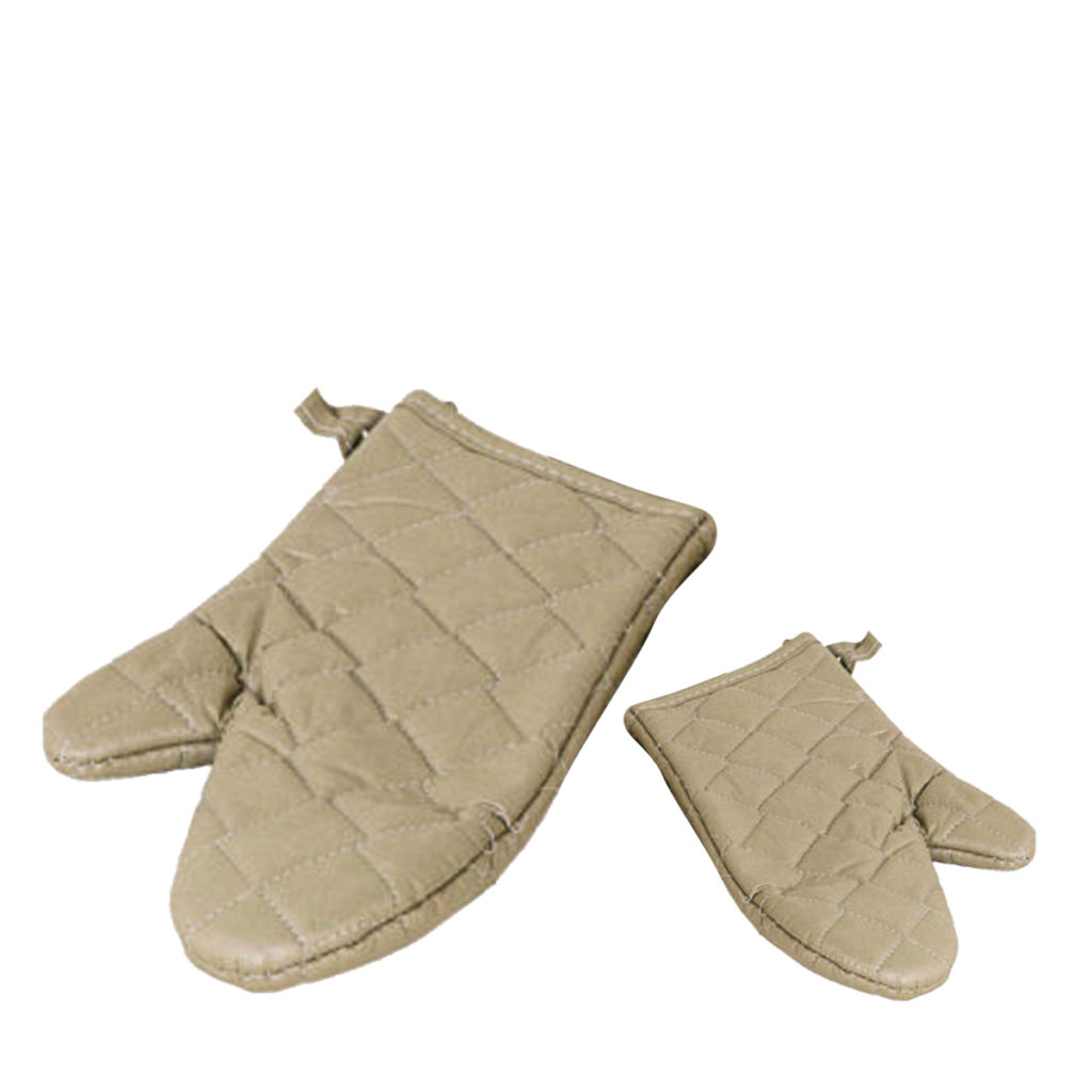 Two pyro oven mitts.