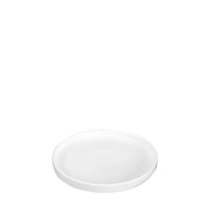 STUDIO SIDE PLATE 195MM <br> WHITE <br> By Fortis