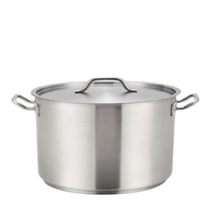 CASSEROLE POT WITH LID STAINLESS STEEL