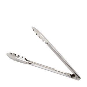 UTILITY TONG STAINLESS STEEL 250MM <br> EXTRA HEAVY DUTY