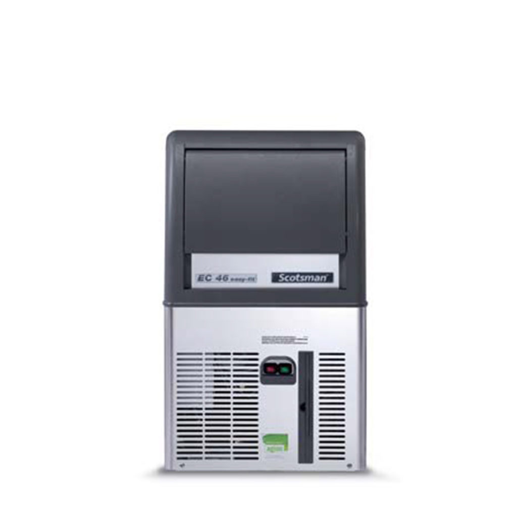 The small self-contained ice machine by Scotsman.