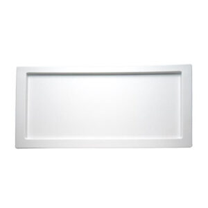 FRAMES GN1/3 MELAMINE TRAY <br> STEEL SILVER <br> By APS