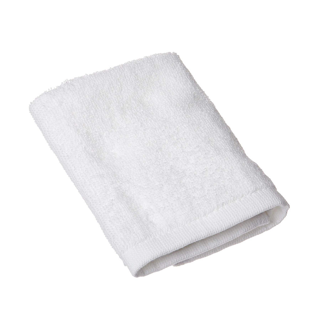 Waiter's towel with clip in white.