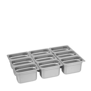 Ninth bain marie inserts.