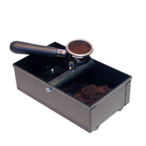 An Espresso machine knockbox.