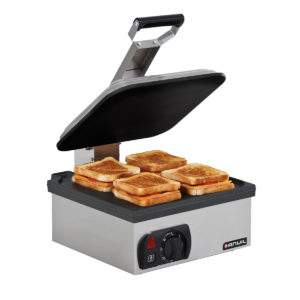 The non stick flat plate toaster by Anvil.