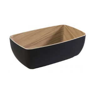 A black Frida GN 1/4 bowl by APS.