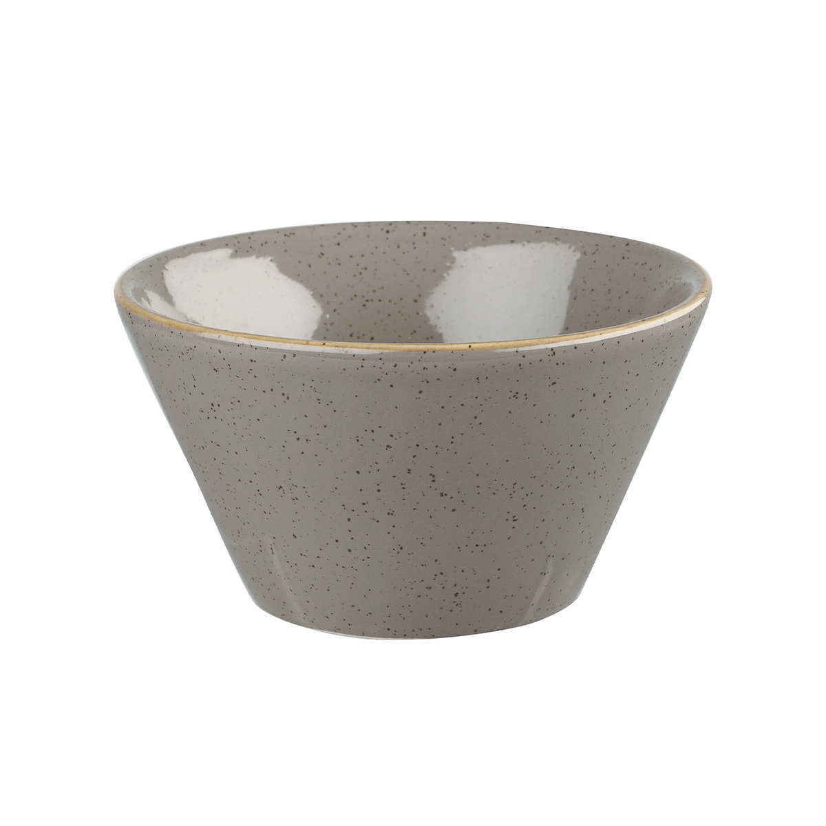 Churchill's sauce dish in peppercorn grey.
