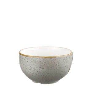 Churchill's Stonecast cast range sugar bowl in peppercorn grey.