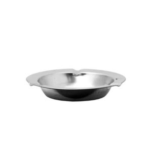 ROUND ASHTRAY STAINLESS STEEL 110MM