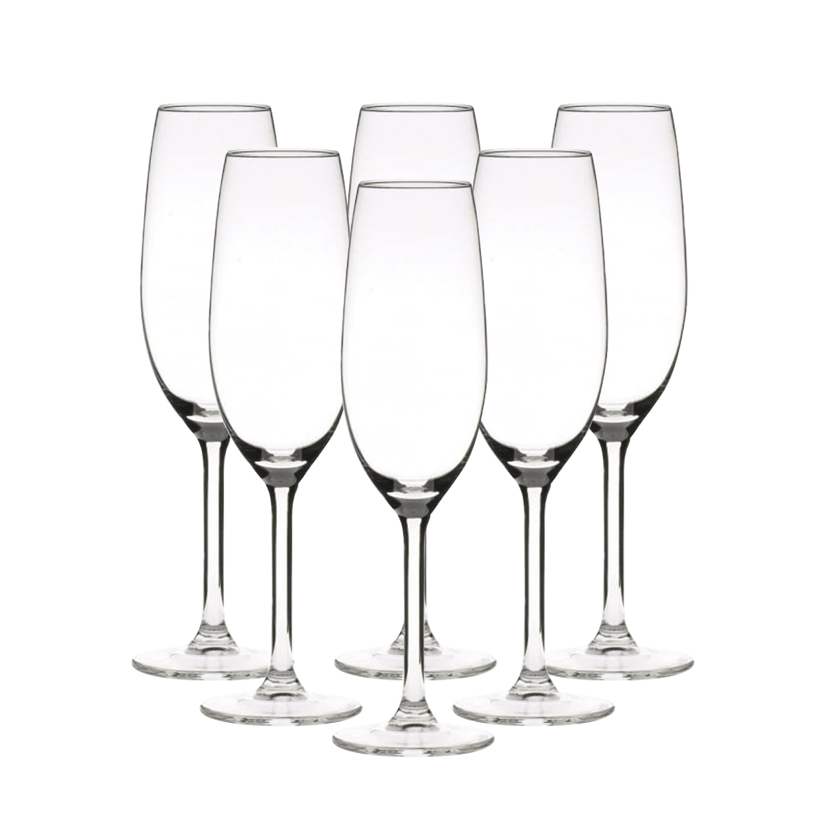 The L'espirit champagne glass 6 pack by Libbey.