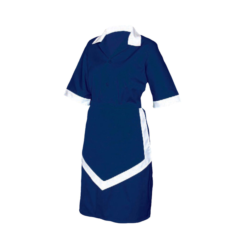 A 3 piece ladies housekeeping suit.