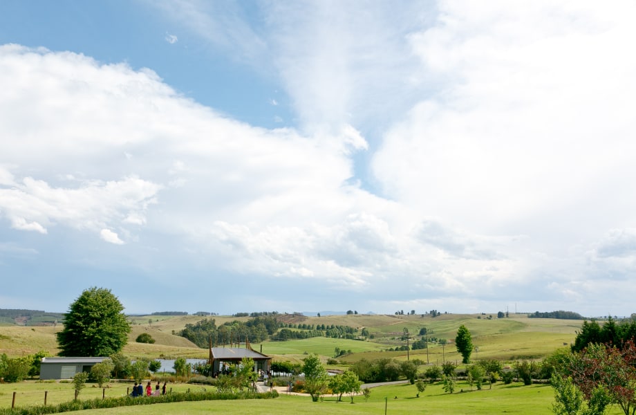 The view of the Midlands from Brahman Hills.