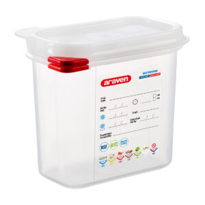 GN 1/9 AIRTIGHT CONTAINER <br> 150MM <br> By Araven