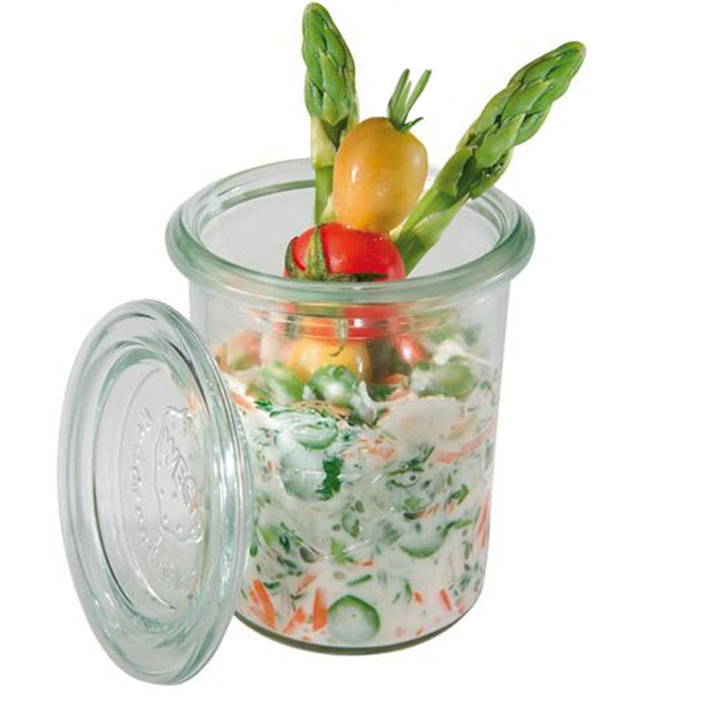 160ml_Weck glass with lid_set_of_12_by APS Germany