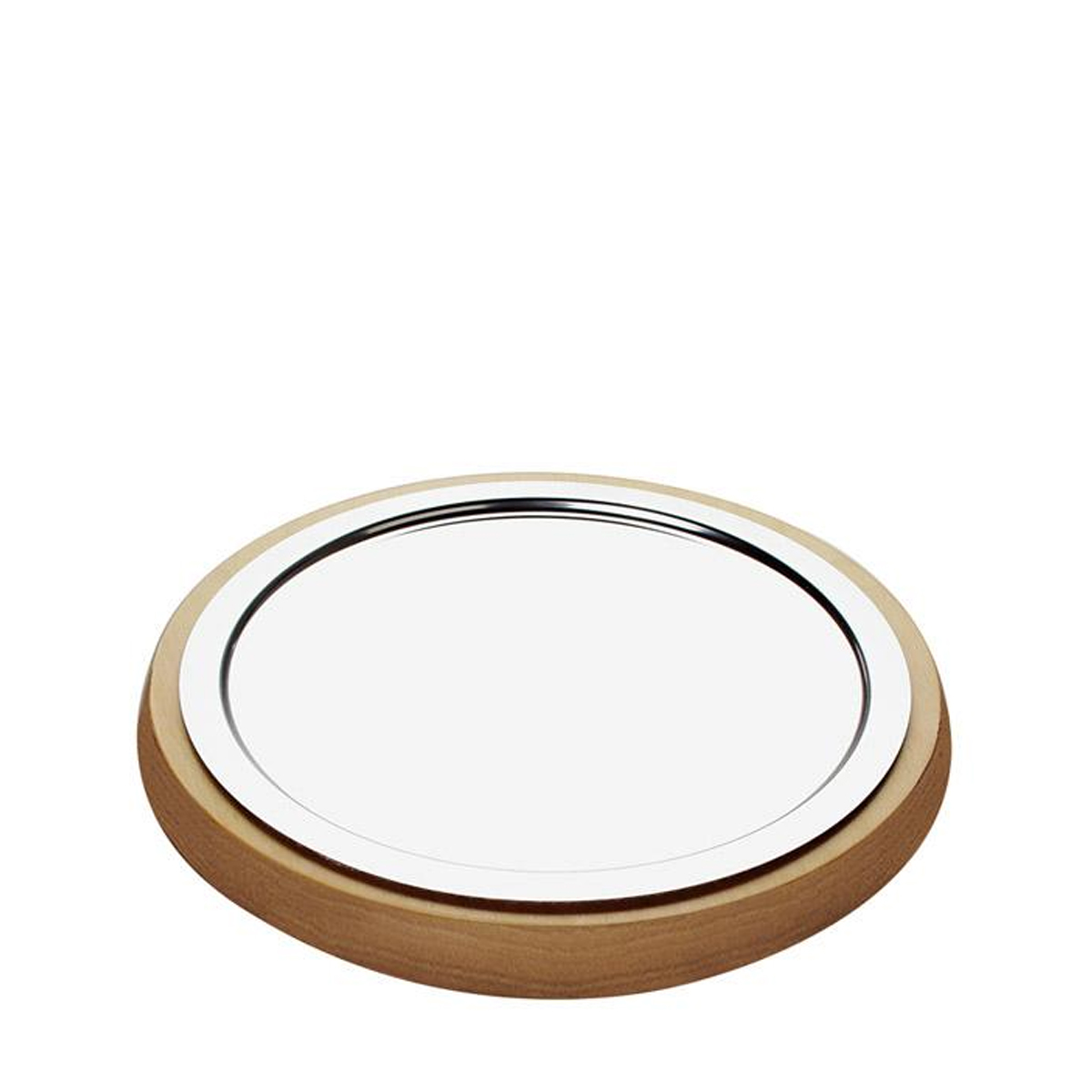 An APS round refrigerated buffet display.