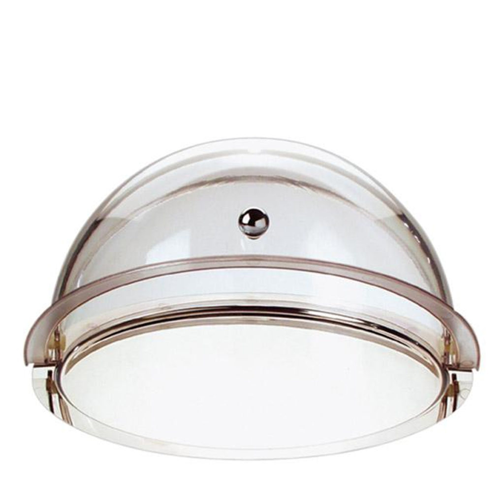 A stainless steel roll-top set by APS.