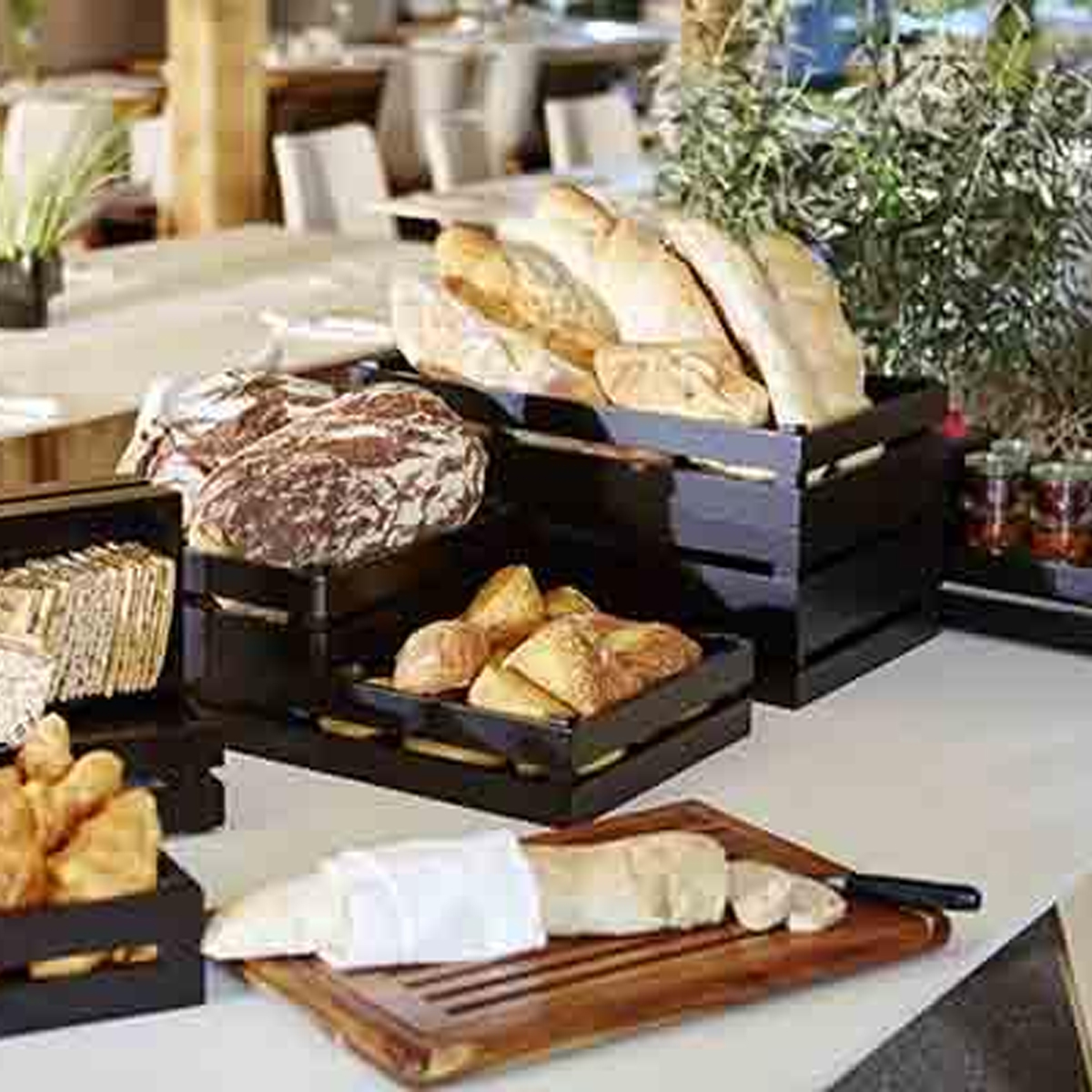 APS' wooden reversible box in use.