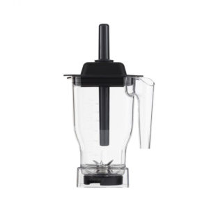 An Omniblend blender spare jug with tamper.