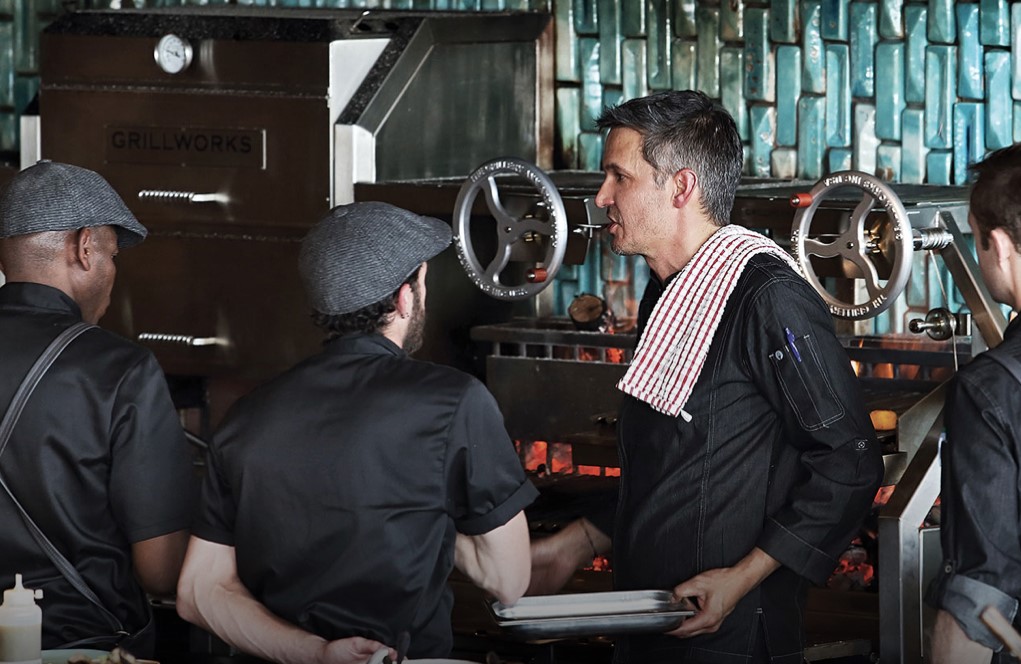 Head chef at Marble restaurant.