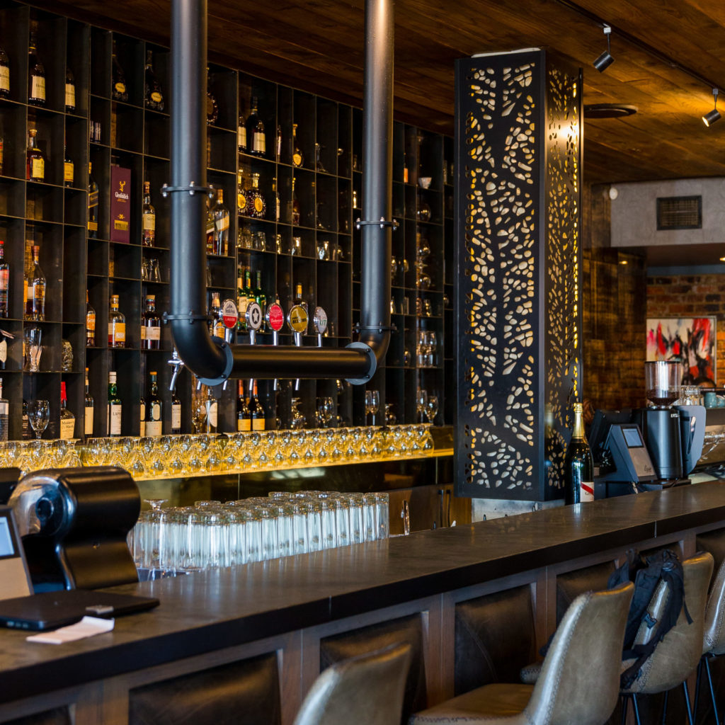 The cocktail bar at Rockets.