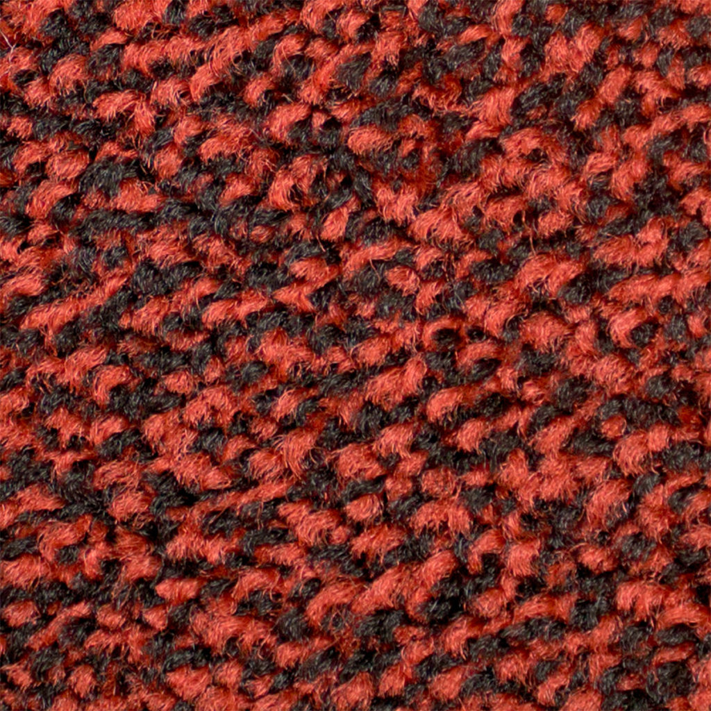 A close up of Coba Africa's CobaWash floormat in red.