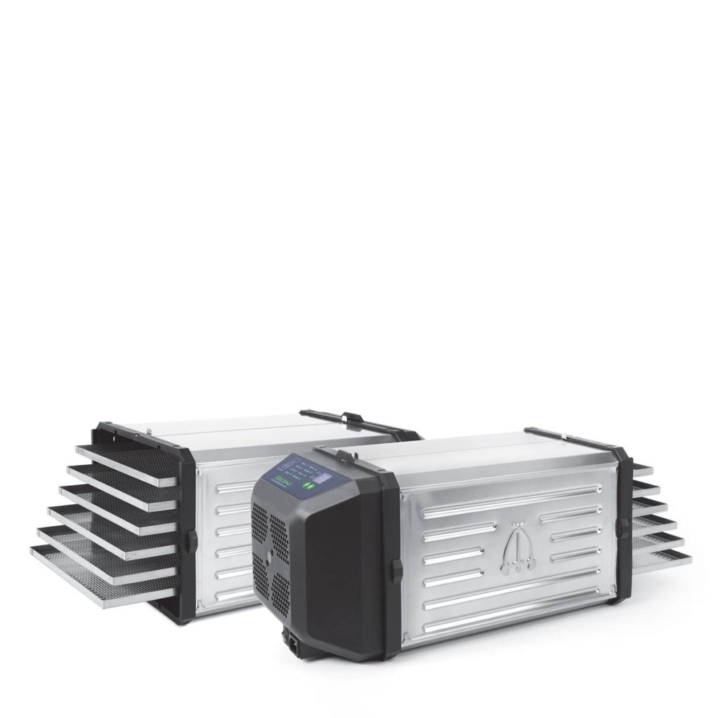 Two 6 tray Atacama Pro food dehydrators by Trespade.