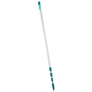 TELESCOPIC EXTENDABLE HANDLE ALUMINIUM 1.45-4M <br> By Leifheit