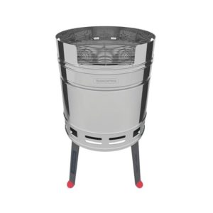 ROUND CHARCOAL BRAAI STAINLESS STEEL <br> By Tramontina