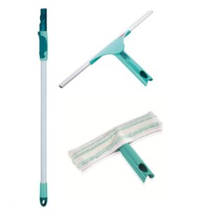 WINDOW WASHER AND SQUEEGEE SET 3 PIECE <br> By Leifheit