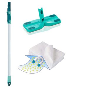 DUST AND MOP SET 3 PIECE <br> By Leifheit