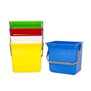 HEAVY DUTY PLASTIC BUCKET 6L