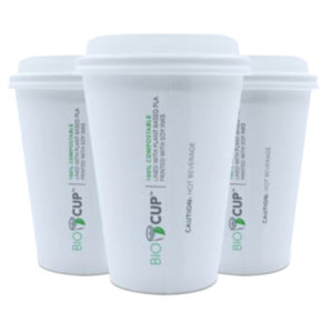 BIO S/WALL PLA COFFEE CUP <br> 350ml