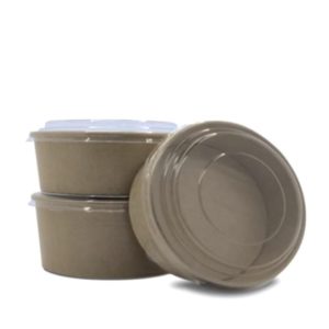 CLEAR PET LID FOR KRAFT SALAD BOWL <br> For all 3 sizes