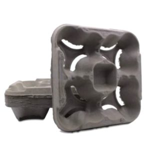 BIO PULP CARRY TRAY <br> 4 Cup