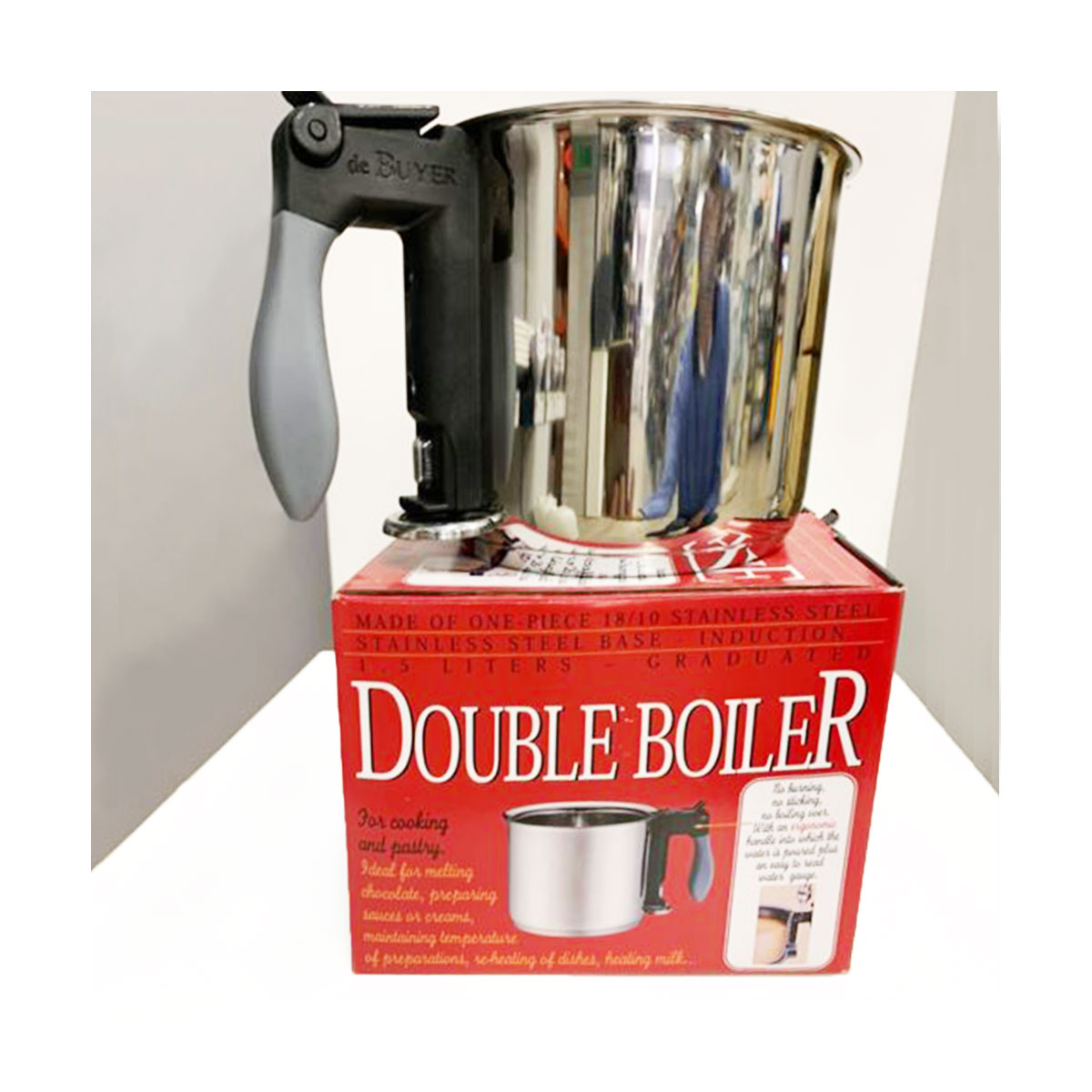 DOUBLE BOILER BAIN MARIE COOKER 1,5L <br> By De Buyer - Image 2